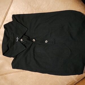 Elegant Black Polo Shirt for Men